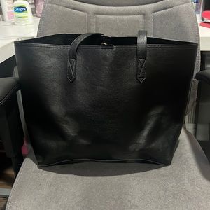Black Bag with Gold Finishings